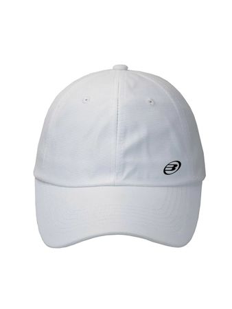 Gorra Bullpadel Estampa 3D Unisex Padel Blanco