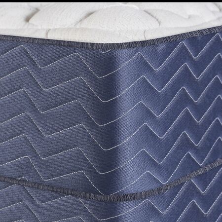 Colchon y Sommier Serta Indiana King Size 180x200x24cm Resortes Bonnell y Espuma Firme