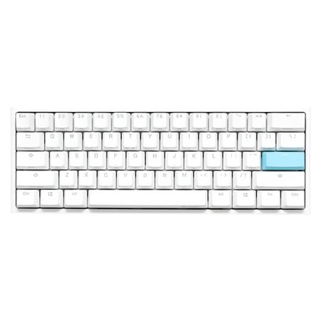 Teclado Gamer Ducky One 2 Mini Blanco Kailh Box Brown PBT