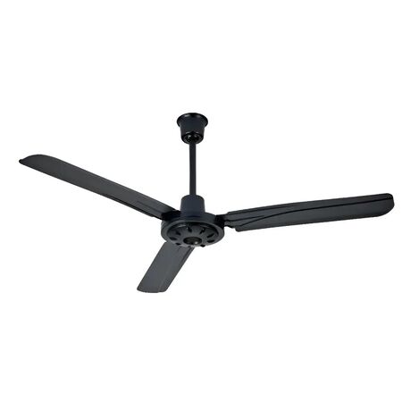 Ventilador Techo Protalia 3 Palas Metal Negro