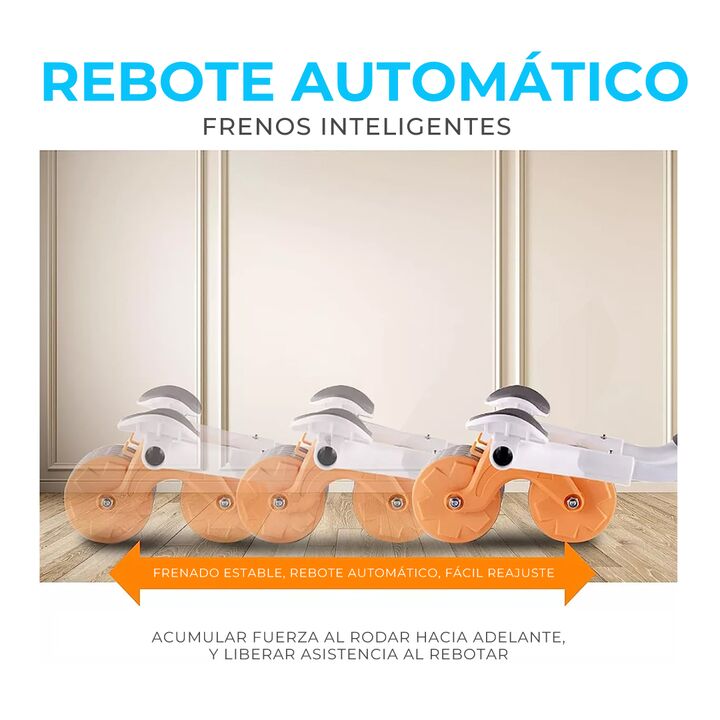 Rodillo Ejercitador De Abdominales Piernas Melfit Fitness - Vista 3