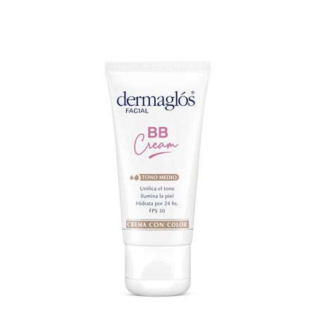 Dermaglos Facial Crema Bb Cream Tono Medio Fps30 50g