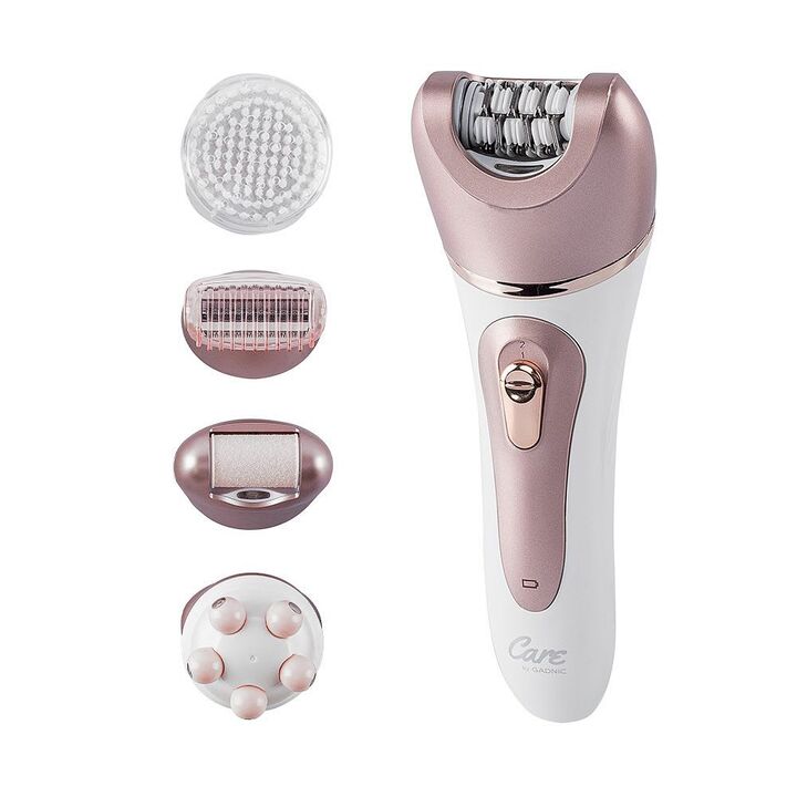 Depiladora Eléctrica Corporal Care By Gadnic 2 Velocidades Recargable IPX4 4 Cabezales Intercambiables - Vista 1