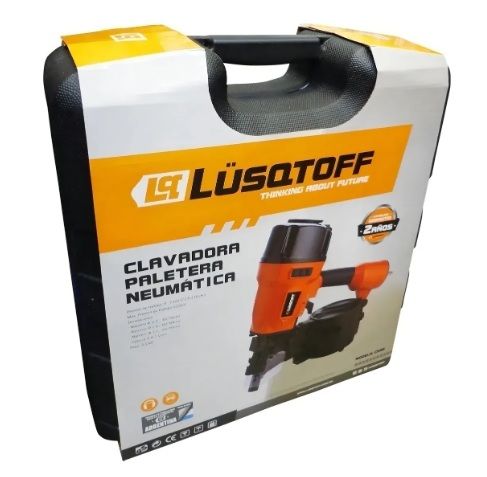 Clavadora Neumatica Paletera 116psi Lusqtoff Cn90 + Maletin - Vista 5