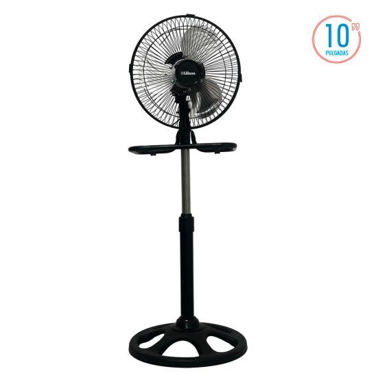 VENTILADOR DE PIE LILIANA VP10M P/METAL.. 3 EN 1 60W 10 " PULGADAS - 4609260 - Vista 1