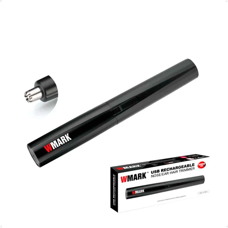 Trimmer para Nariz Oido 2 en 1 Wmark Carga Usb