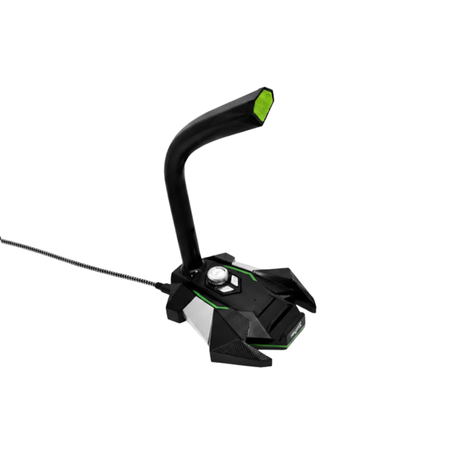 MICROFONO NISUTA GAMING USB CON LUCES LED (C:NEGRO NSMICGU2)