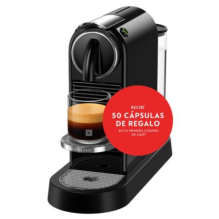 Cafetera Nespresso Citiz Black D113-AR-BK-NE2-IMPO
