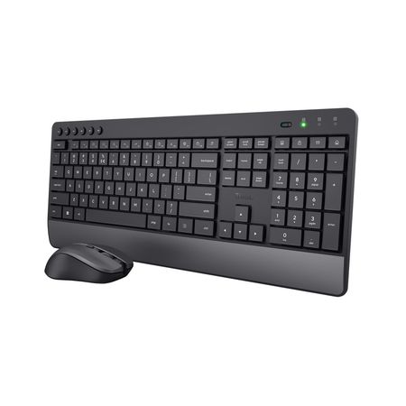 Combo Teclado y Mouse Trust Trezo Inalámbrico Eco Español