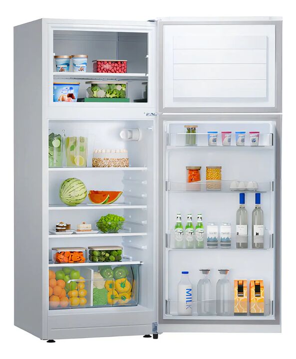 Heladera Con Freezer Cíclica 364 Lts Blanca Drean Hdr370f50b Color Blanco - Vista 3