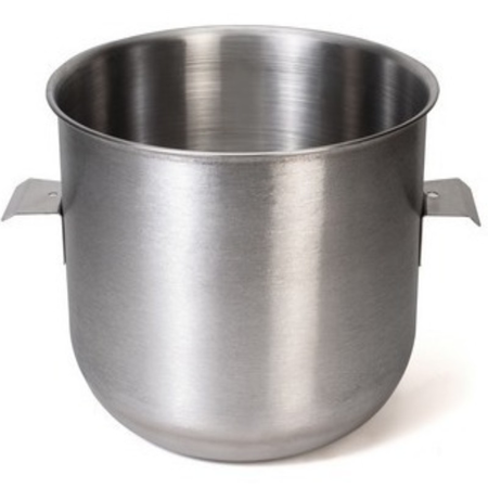 Recipiente Tacho Batidora Industrial 10 Lts Acero Inoxidable Gris