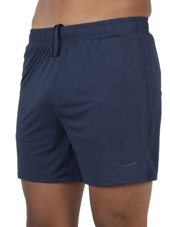 Short Saucony Stopwatch Hombre Training Azul