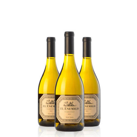 Vino Blanco El Enemigo Chardonnay Caja x 3