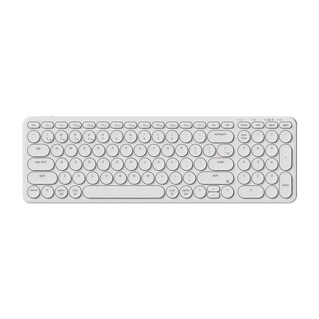 Teclado Inalámbrico Keychron B4 Pro 96% Blanco marfil