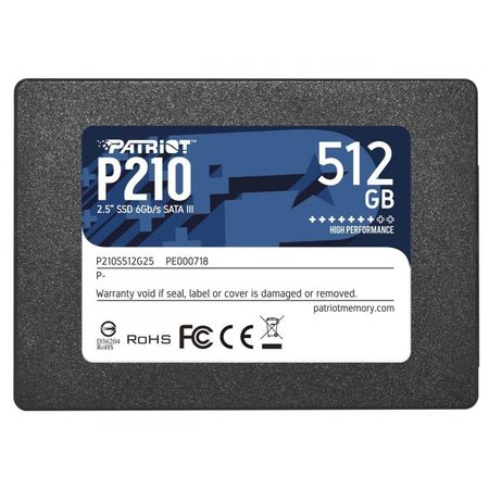 Disco SSD Patriot P210 512GB SATA3 2.5 PE000718