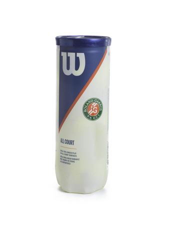 Pelotas Wilson Roland Garros All Court Unisex Tenis Amarillo
