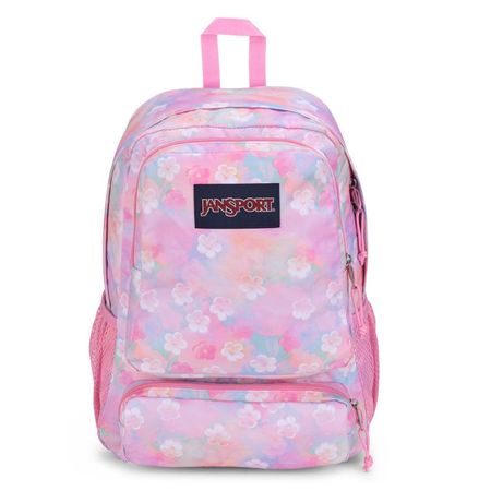 Mochila Jansport Doubleton Neon Daisy 29 Lts