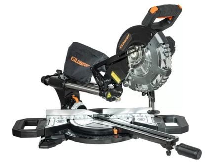 Ingletadora Telescopica Inalambrica Lusqtoff Lqi4500-9b 18v