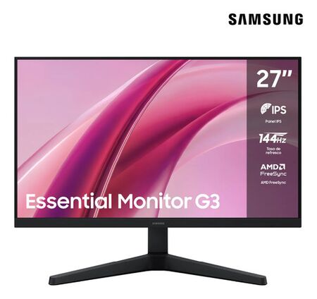 Monitor Samsung Essential G3 27  G31h Fhd 144hz Negro