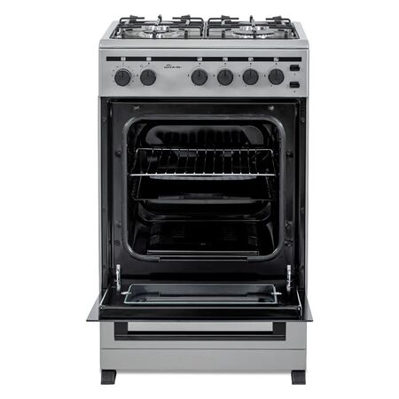 Cocina Siam Plata Multigas 50cm Luz Encendido Timer CSI-CM50P