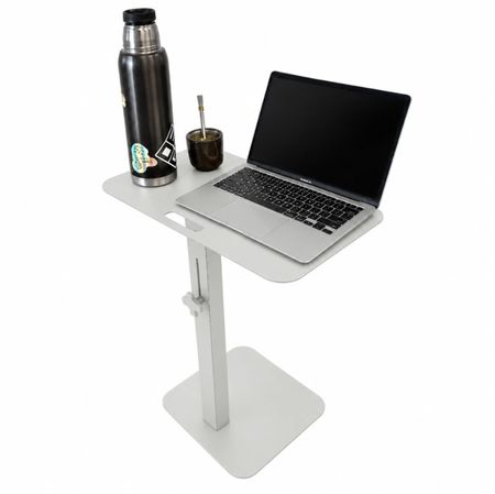 Mesa de arrime Iron DS Home regulable en altura Hueso