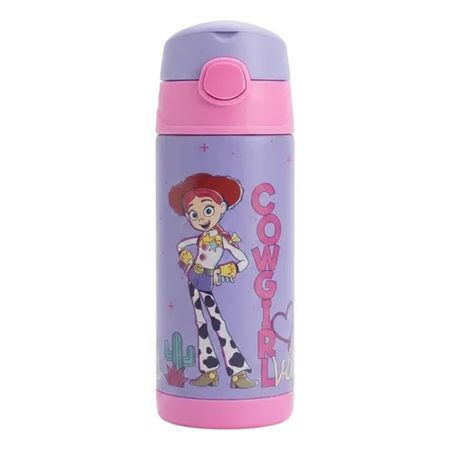Botella Infantil 300ml Jessie Cowgirl Clandy Dts8355 Violeta