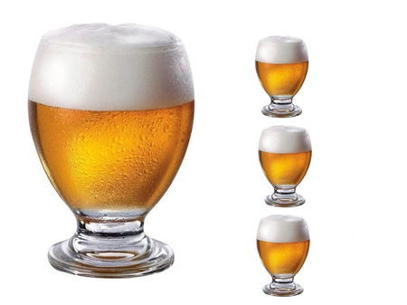 4 COPAS BALON CERVEZA NORUEGA