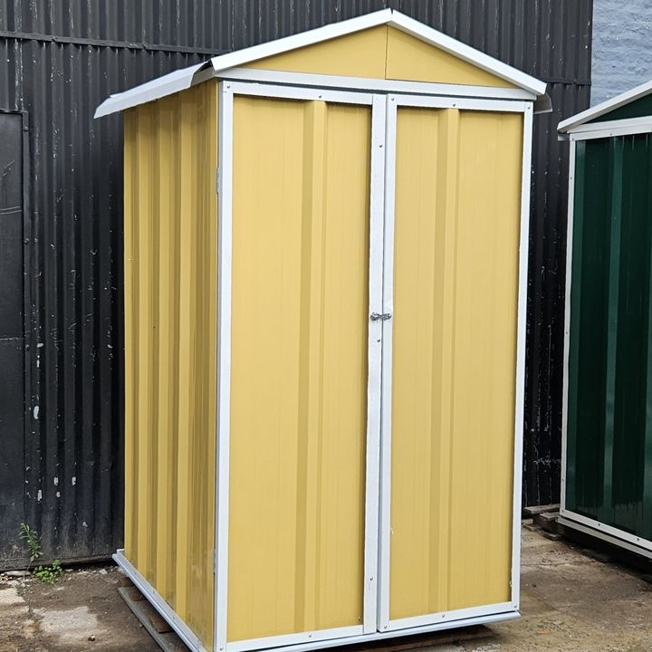 Armario Deposito Galpon de jardin 1x1x2 Arena + Estante Calibre 28 DON ACERO - Vista 4