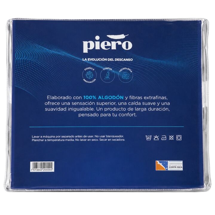 Juego De Sabanas Piero Home Dreamer Queen 200 Hilos - Vista 3