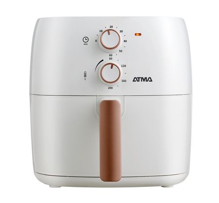 Freidora De Aire Manual Atma 6,5 Lts 1300w Color Blanco FR60MAWP