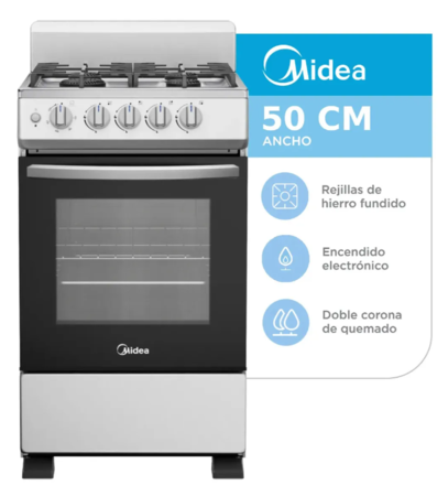 Cocina a gas Midea 20TMG4PGAR1