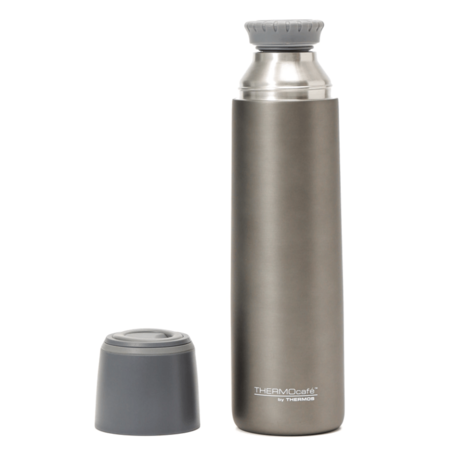 Termo THERMOS a rosca con vertedor 1Lts gris PLF-1000GY-DA