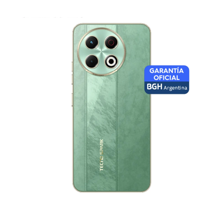 Celular Tecno Spark Camon 30S PRO (256+8GB) Shim Silver Green - Vista 3