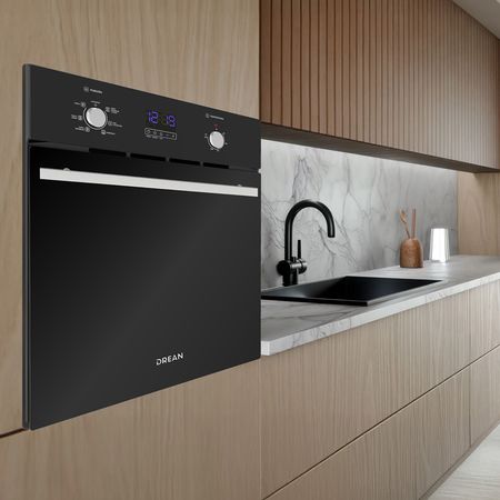 Horno Eléctrico empotrable 60 cm Inoxidable Drean HEDR601CN