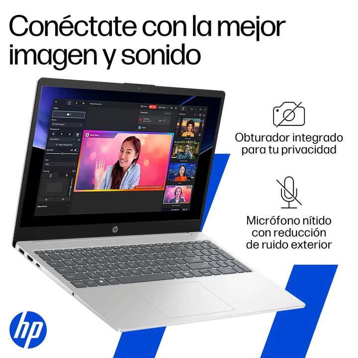 NOTEBOOK HP CORE I3 15.6" FHD TOUCH 8/512GB 15-fd0333la W11H - Vista 4