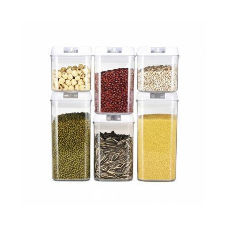 Kit x 6 Frascos con Cierre Hermético Gadnic 