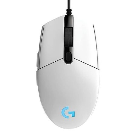 Mouse con Cable Logitech G203 Blanco