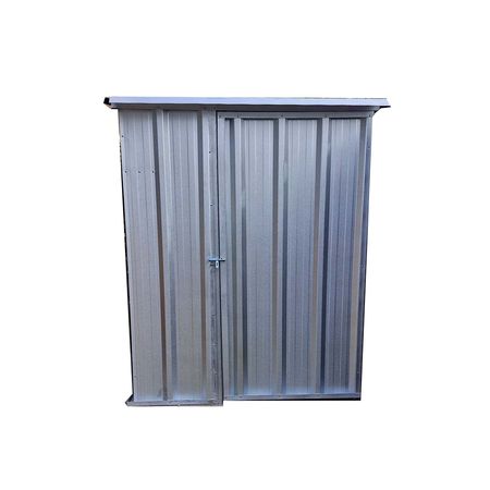 Deposito Armario Caseta Cobertizo de jardín 150x1 Techo 1 agua DON ACERO