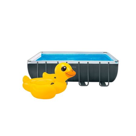 Combo Pileta Intex Ultra Frame 17203L + Flotador Mega Pato 2 Pers