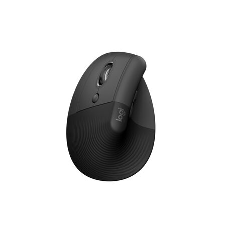 Mouse Logitech Lift Vertical Zurdo Inalambrico Negro
