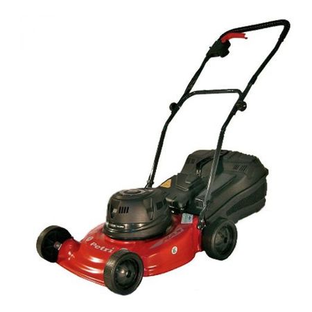 Cortadora De Cesped Petri Con Bolsa 1300w. 3/4 Hp.