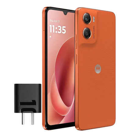 Celular Moto G06 Naranja 4GB + 64GB 6.9" 50MP Motorola