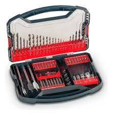 Set Einhell de 62 Piezas Mechas Puntas y Llaves Vaso Completo