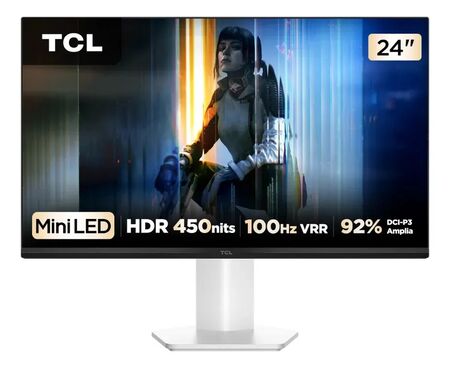 Monitor Mini Led Full Hd 24'' Tcl 24g54 Hdr400 100hz Dci-p3
