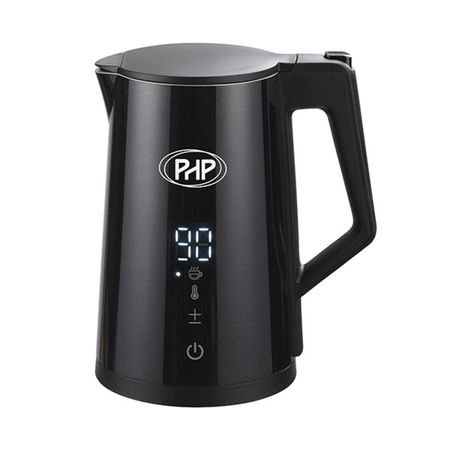 Pava Php D3815E 1.7 Litros 2200W Electrica Negra Display Led