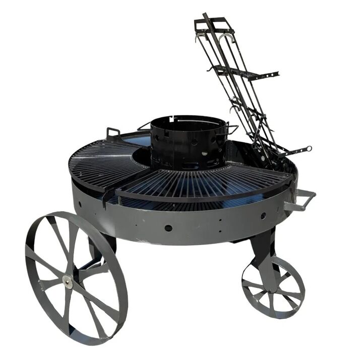 Parrilla Asador Tromen Duomo con kit de Ruedas - Vista 1