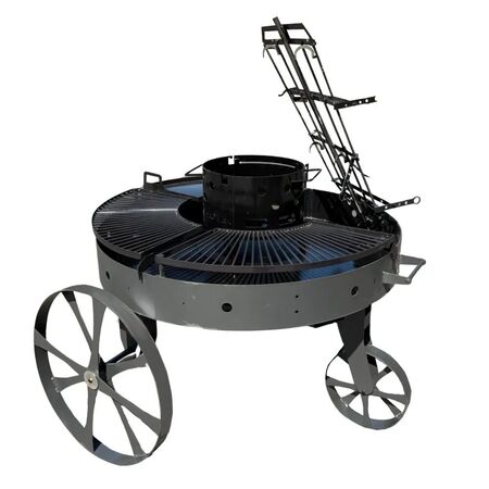 Parrilla Asador Tromen Duomo con kit de Ruedas