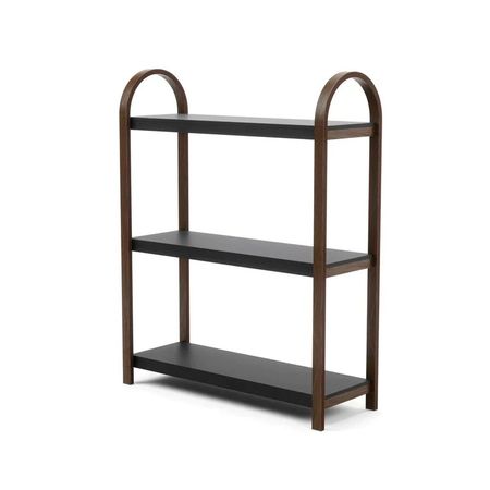 Estantería Umbra Bellwood de 3 Niveles Madera Nogal