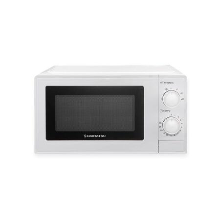 MICROONDAS DAIHATSU D-MW2/20M 20 LITROS CONTROL MECANICO BLANCO