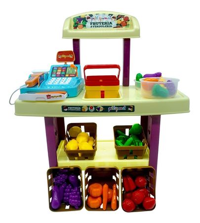  Juguete Infantil Fruteria Verduleria + Caja Registradora